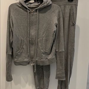 Enza Costa Cashmere Cotton Jogging Set